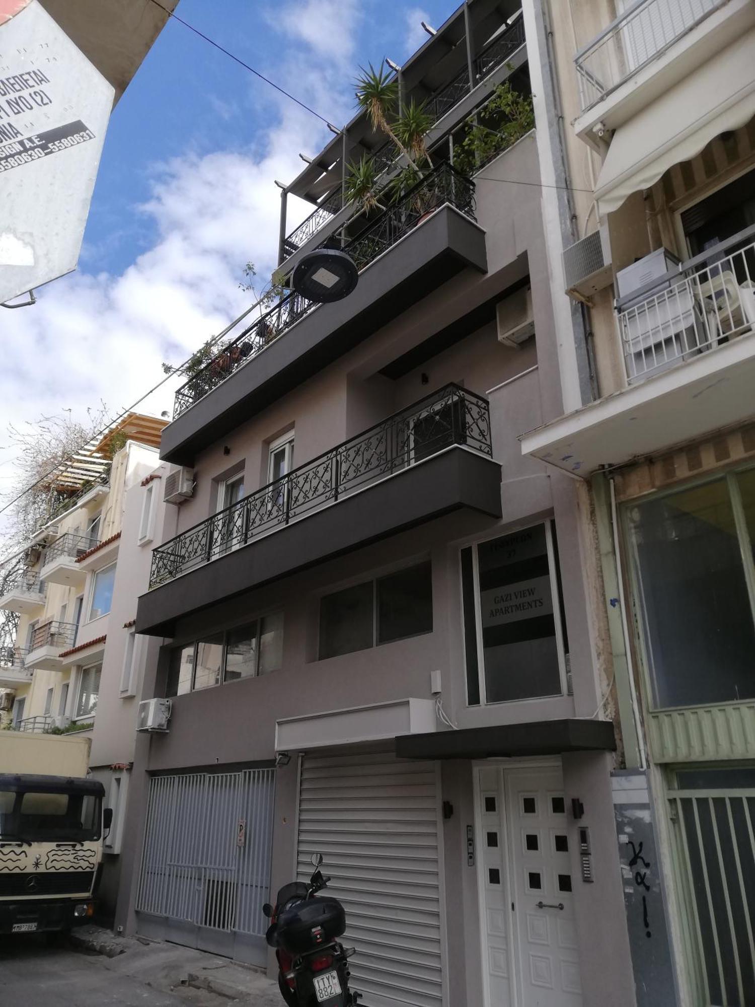 Gazi View Apartments #1 Atény Exteriér fotografie